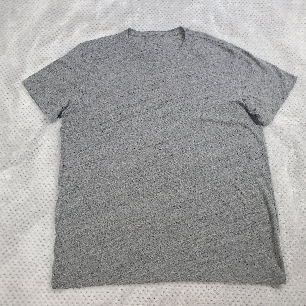 Marine Layer Crewneck T-Shirt Mens L / XL Grey Heathered Short Sleeve Casual USA - Picture 1 of 8